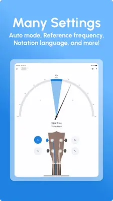 Ukulele Tuner android App screenshot 0