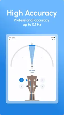 Ukulele Tuner android App screenshot 1
