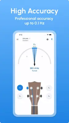 Ukulele Tuner android App screenshot 5